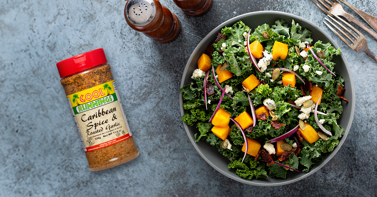 Tropical Kale Salad – Cool Runnings Foods CA