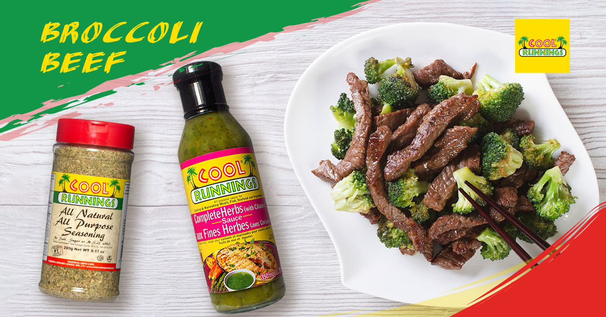 Broccoli Beef &ndash; Cool Runnings Foods CA