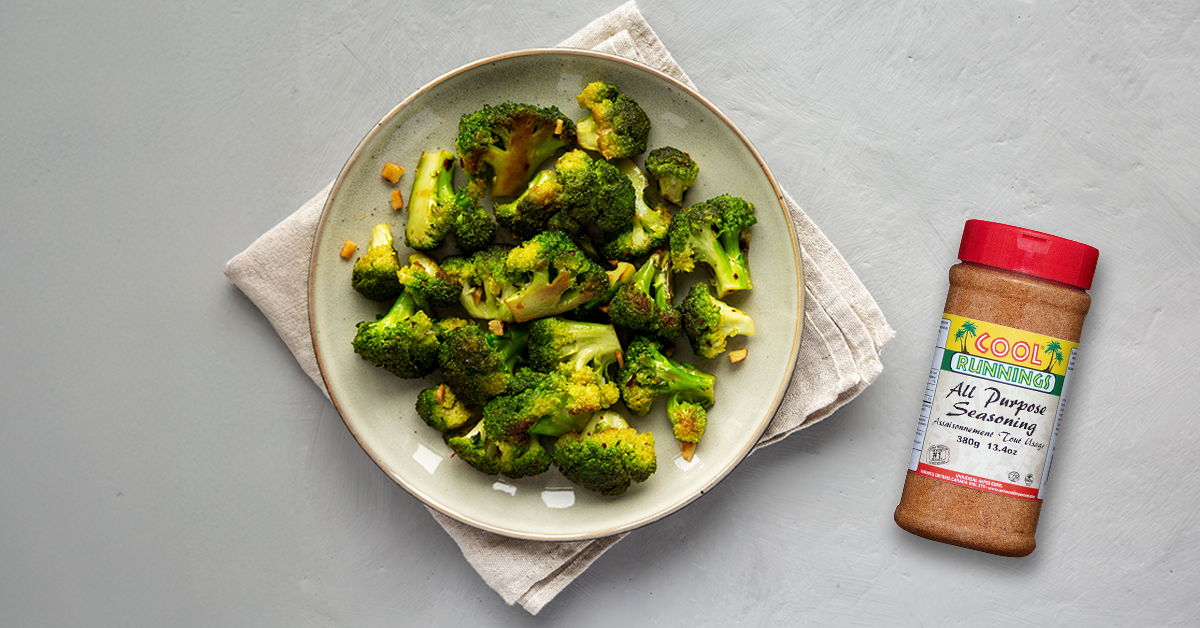 Seasoned Buttered Broccoli &ndash; Cool Runnings Foods CA