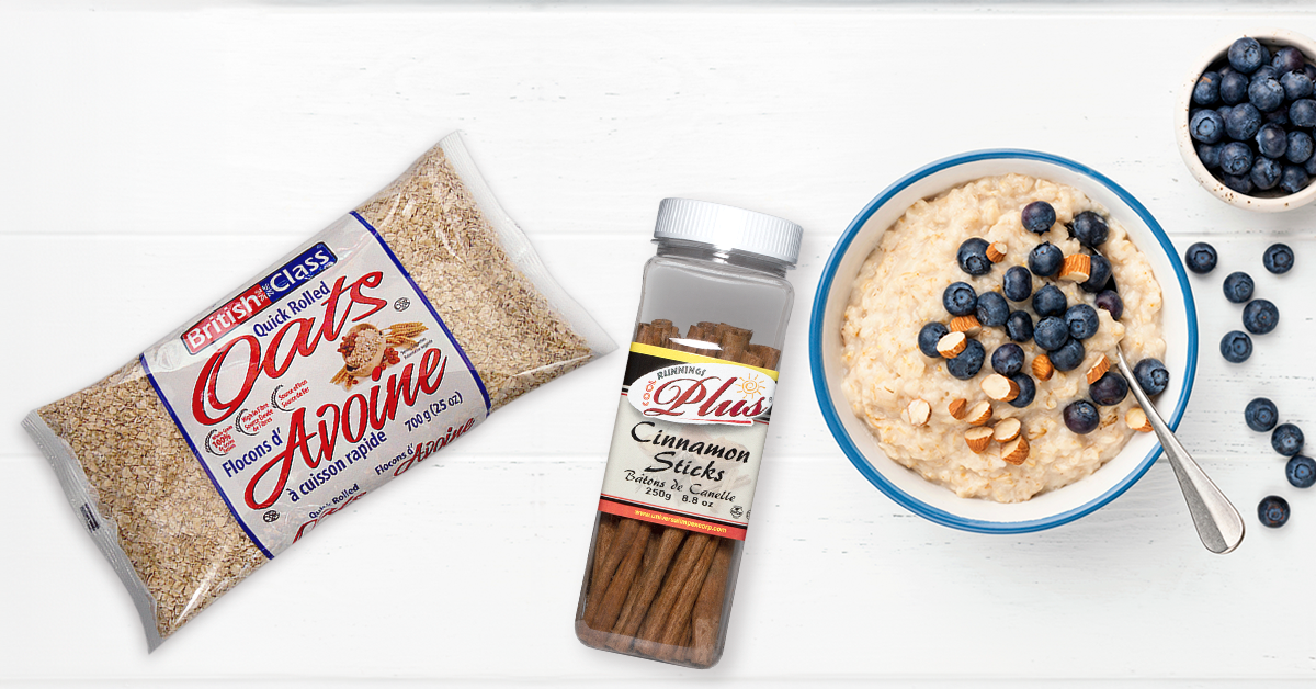 Cinnamon Oatmeal Recipe – Cool Runnings Foods CA