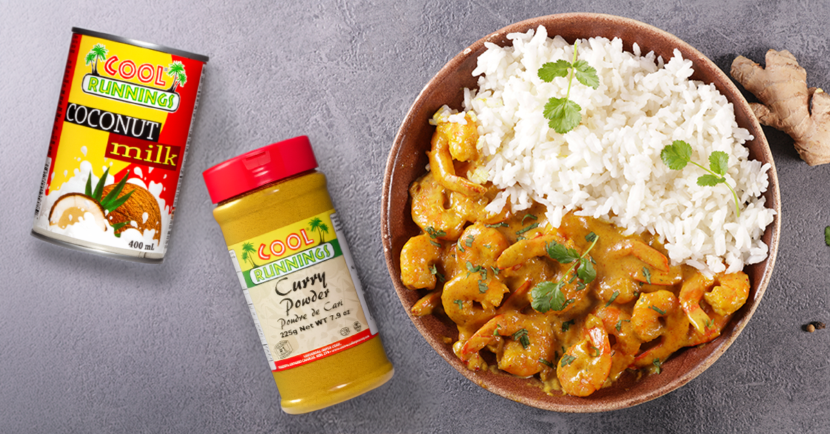 Curry Coconut Shrimp – Cool Runnings Foods CA