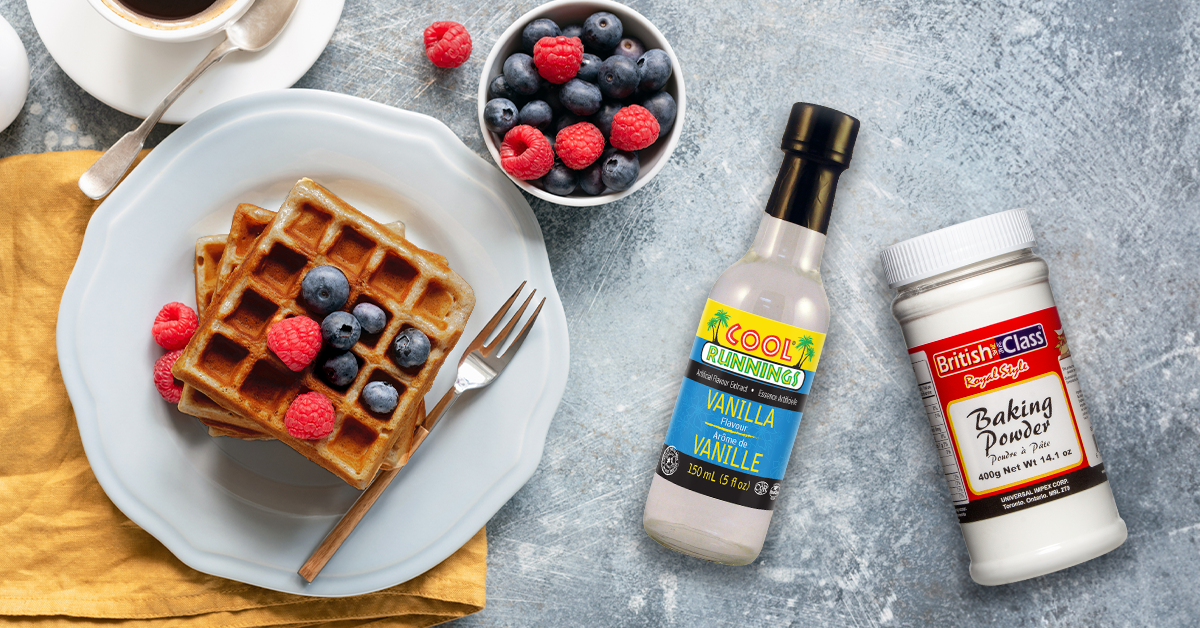 Gingerbread Waffles Recipe – Cool Runnings Foods CA