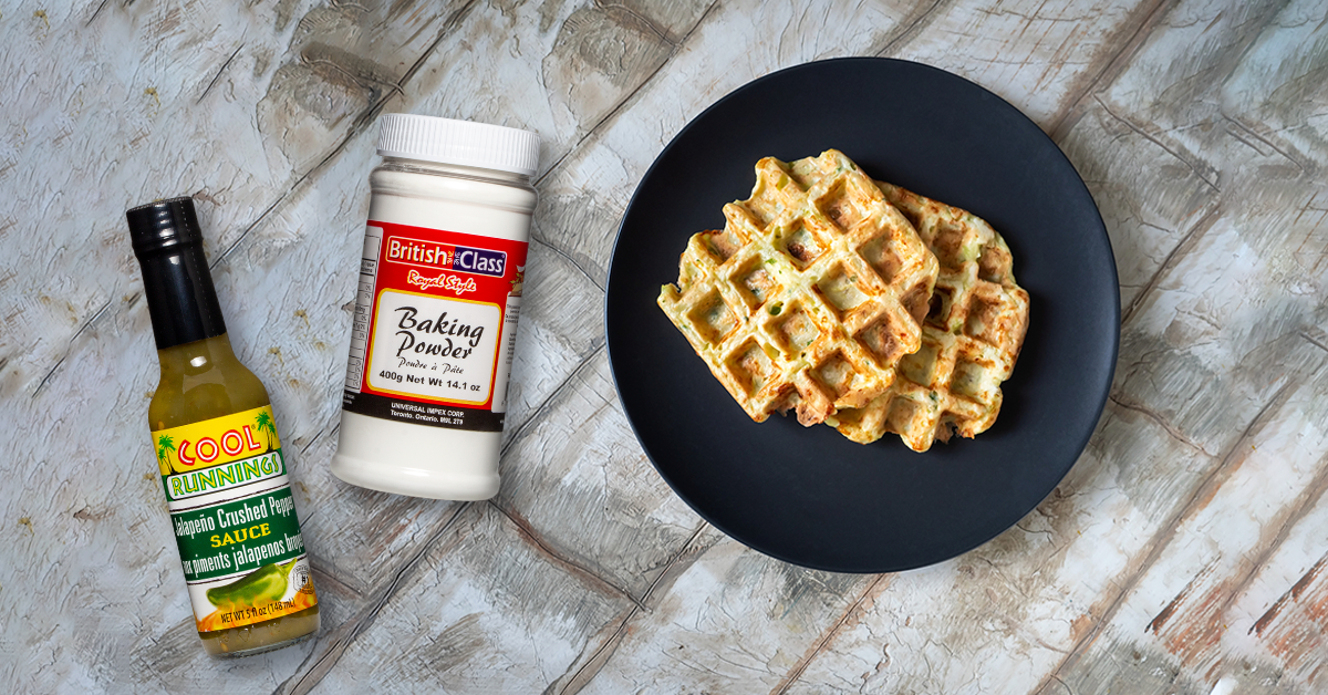 Jalapeno Cheddar Waffles – Cool Runnings Foods CA