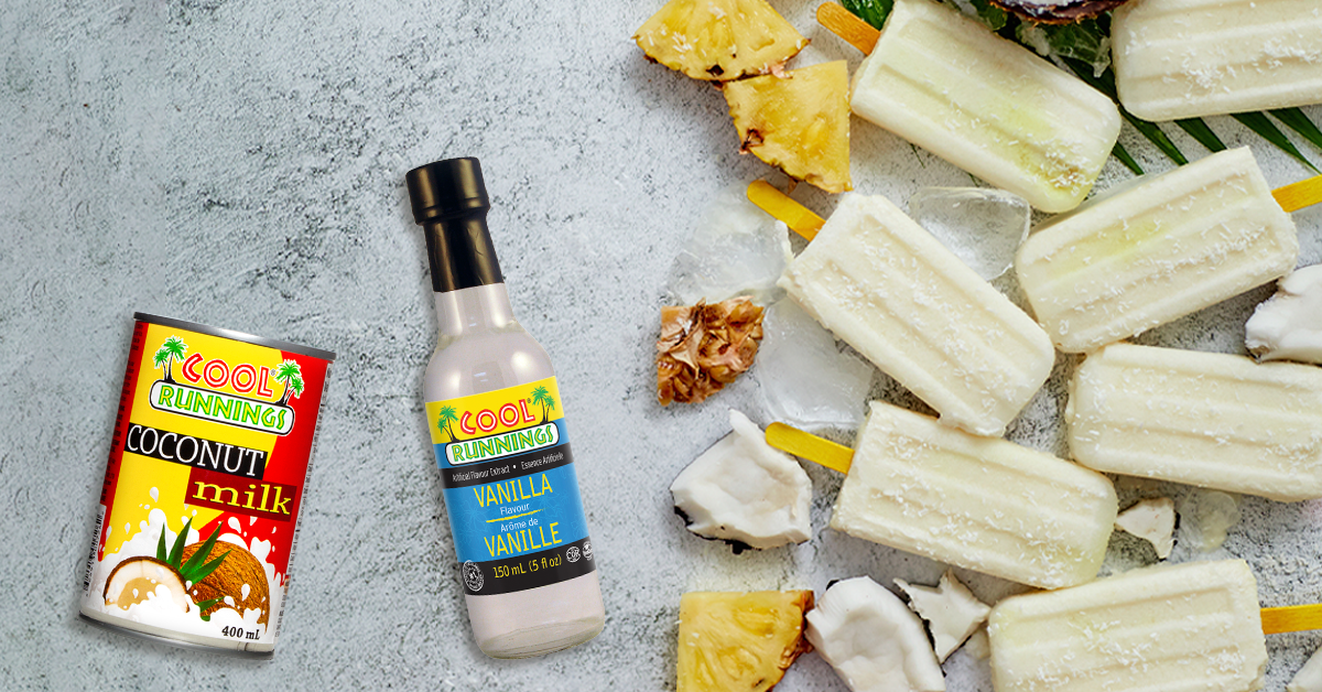 Pina Colada Popsicles – Cool Runnings Foods CA