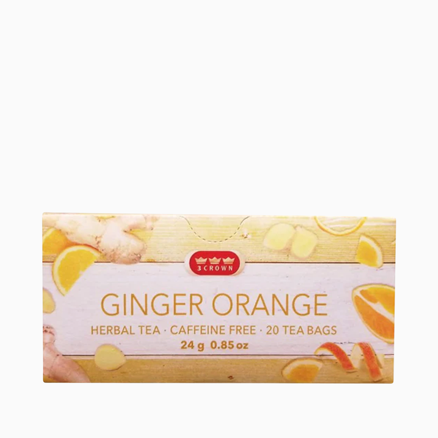 3 Crown Ginger Orange Tea – Zesty Herbal Refresh – Cool Runnings