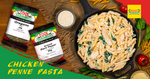 Chicken Alfredo Penne Pasta cool runnings