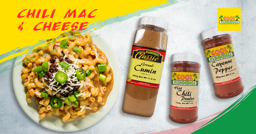Chili Macaroni & Cheese cool runnings