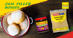 Donuts Filled with Peach Jam cool runnings