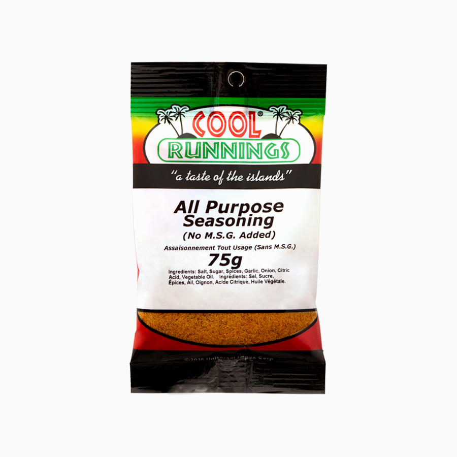 Cool Runnings All Purpose Seasoning (No MSG) – 75g