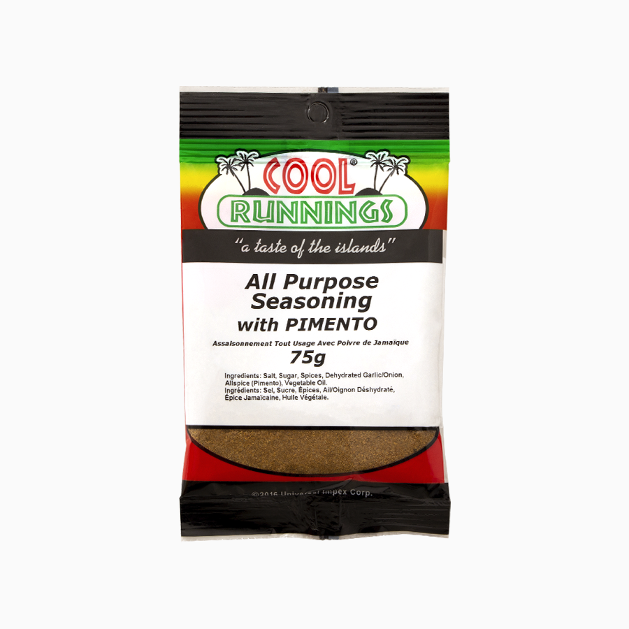 Cool Runnings All Purpose Seasoning with Pimento (No MSG) – 75g