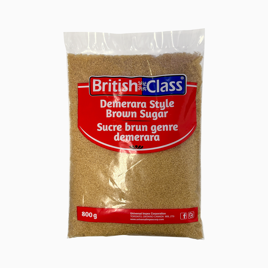 British Class demerara style brown sugar