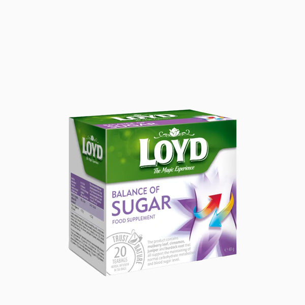 Loyd Balance of Sugar Food Supplement Tea