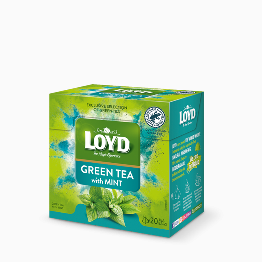 Loyd Green Tea with Mint – Cool Runnings Foods CA