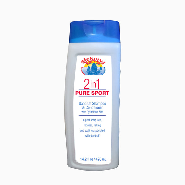 Mekong Sunset 2 in 1 Pure Sport Dandruff Shampoo & Conditioner