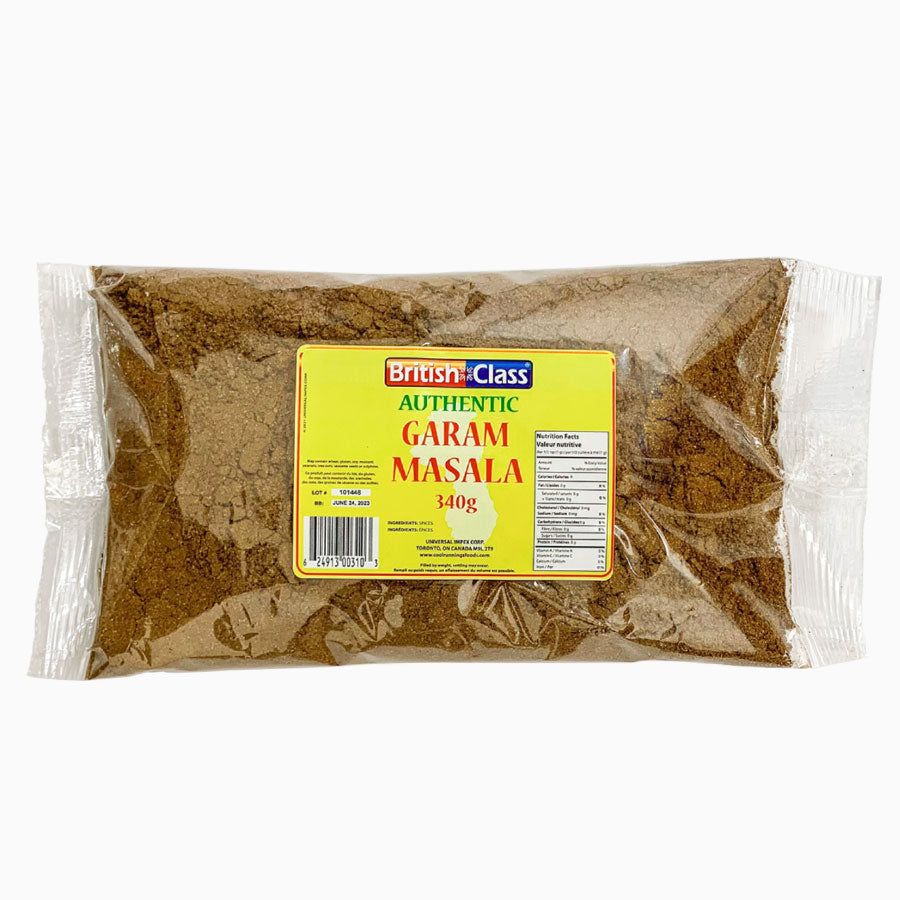 British Class garam masala