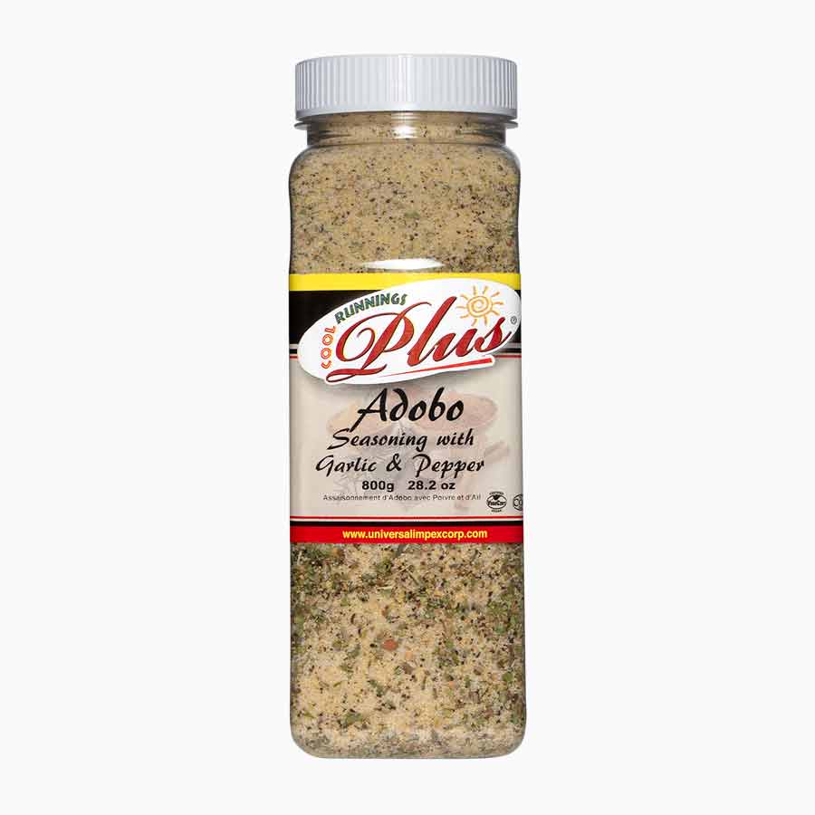 Cool Runnings Adobo Seasoning with Garlic & Pepper – 800g