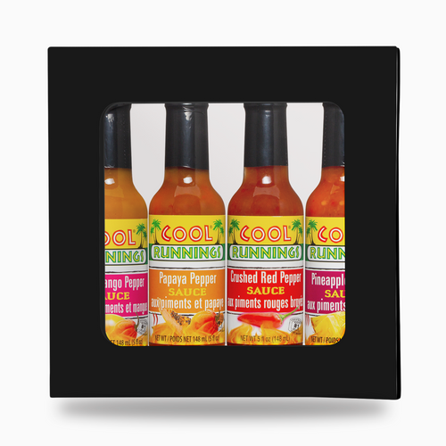 
                  
                    Load image into Gallery viewer, Spicy and Sweet Pepper Sauce Gift Pack
                  
                 cool runnings