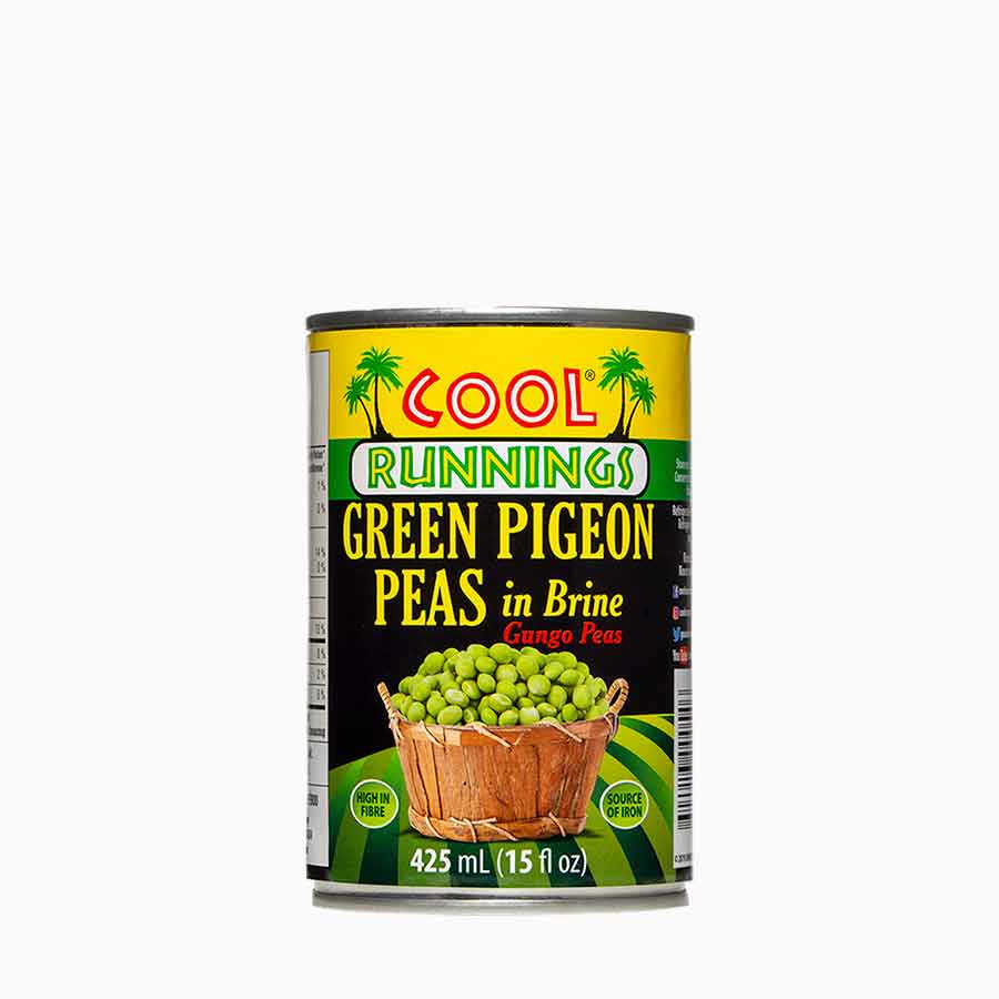 Cool Runnings green pigeon peas