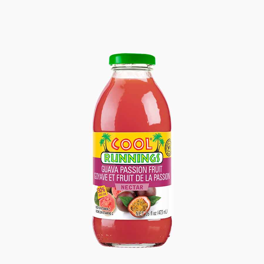 Cool Runnings guava passion fruit nectar