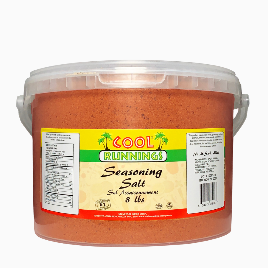 Seasoning Salt - 8lbs – Cool Runnings Foods CA
