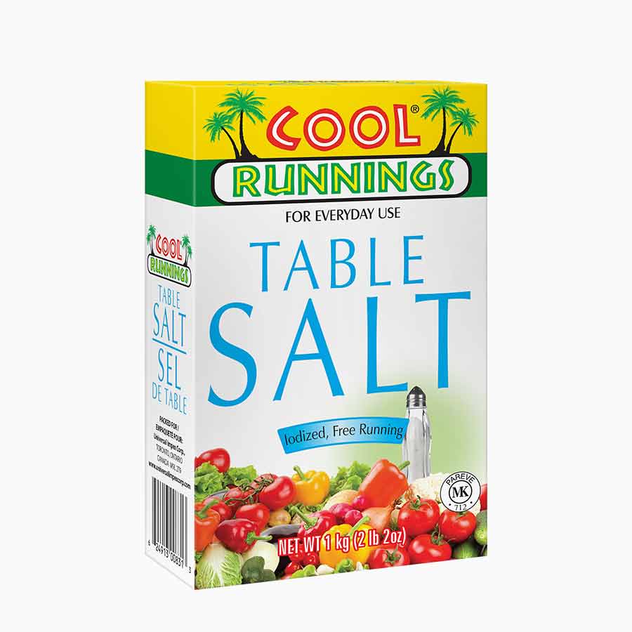 Cool Runnings table salt